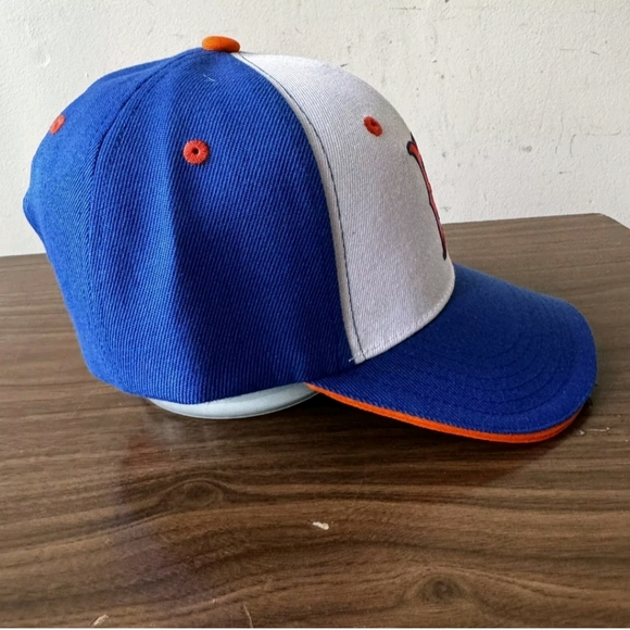 BROOKLYN CYCLONES BASEBALL HAT SNAPBACK BLUE WHITE ORANGE CAP ADJUSTABLE OSFA - Picture 2 of 7
